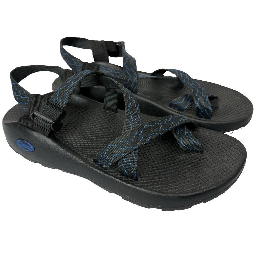 CHACO Z2 Classic Toe Loop Adjust Strap Sport Comfort Sandals Blue Mens 10